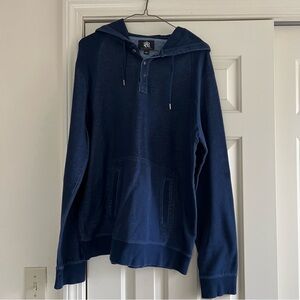 Rock and Republic Navy Blue Hooded Sweatshirt